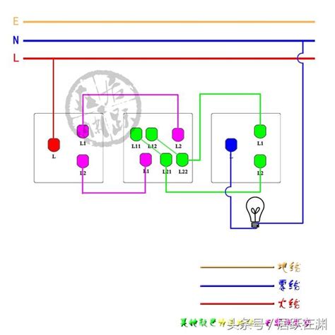 一鍵開關接法